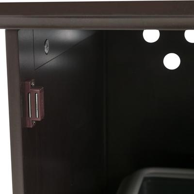 Show full view: TRIXIE Wooden Cat Home & Litter Box Cover, Brown slide 6 of 9