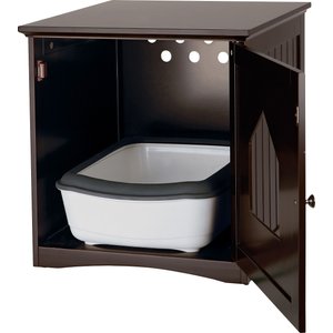 TRIXIE Wooden Cat Home & Litter Box Cover, Brown