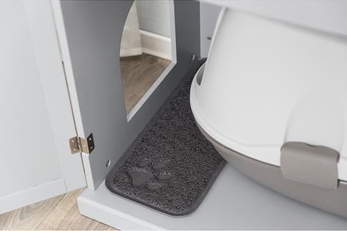 Show full view: TRIXIE Wooden Cat Litter Box Enclosure, X-Large, Gray slide 8 of 10