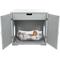 Show in main carousel: TRIXIE Wooden Cat Litter Box Enclosure, X-Large, Gray slide 3 of 10