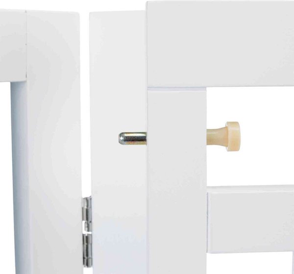 Show full view: TRIXIE Wooden Dog Gate, 63-in, White slide 4 of 7