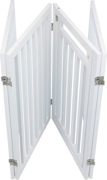 Show full view: TRIXIE Wooden Dog Gate, 63-in, White slide 5 of 7