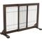Show in main carousel: TRIXIE Wooden Freestanding Dog Gate, 43-in, Espresso Brown slide 1 of 8
