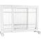 Show in main carousel: TRIXIE Wooden Freestanding Dog Gate, 43-in, White slide 1 of 8
