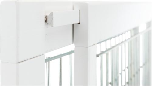 Show full view: TRIXIE Wooden Freestanding Dog Gate, 43-in, White slide 7 of 8