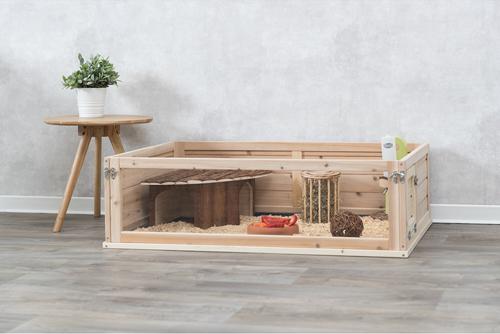 Show full view: TRIXIE Wooden Indoor Small Animal Run slide 2 of 9