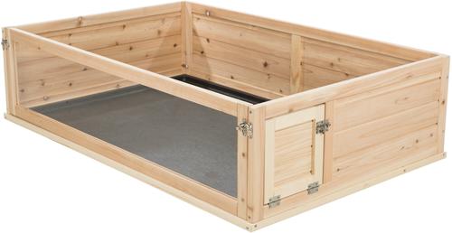 Show full view: TRIXIE Wooden Indoor Small Animal Run slide 3 of 9