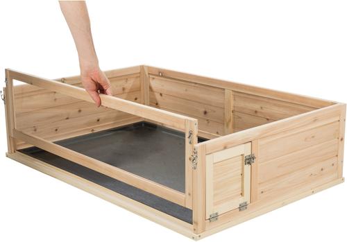 Show full view: TRIXIE Wooden Indoor Small Animal Run slide 4 of 9