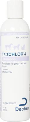 Show full view: TrizCHLOR 4 Shampoo for Dogs, Cats & Horses, 8-fl oz bottle slide 1 of 9