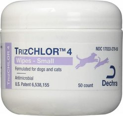 TrizCHLOR 4 Wipes, 50 count + 4 Shampoo for Dogs, Cats & Horses, 8-oz bottle slide 2 of 9