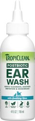 TropiClean Alcohol Free Ear Wash for Dogs, 4-fl oz bottle