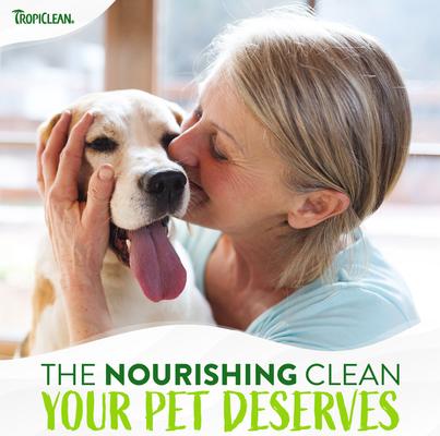 Show full view: TropiClean Deodorizing Aloe & Coconut Dog & Cat Shampoo, 2.5-gal bottle, bundle of 2 slide 8 of 9