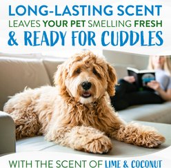 TropiClean Deodorizing Aloe & Coconut Shampoo, 20-fl oz bottle + Lime & Coconut Deodorizing Dog & Cat Spray, 8-fl oz bottle slide 2 of 8