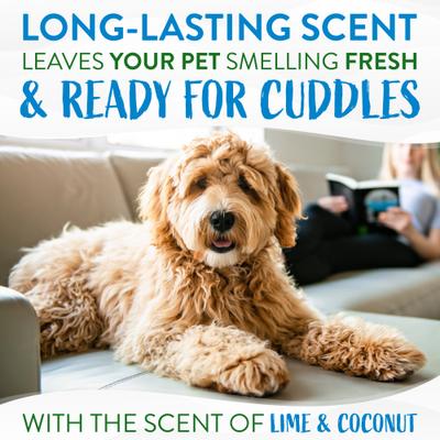 Show full view: TropiClean Deodorizing Aloe & Coconut Shampoo, 20-fl oz bottle + Lime & Coconut Deodorizing Dog & Cat Spray, 8-fl oz bottle slide 8 of 9