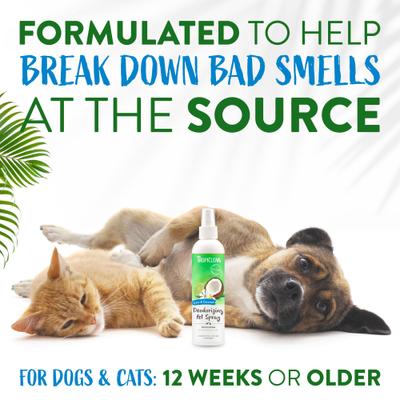 Show full view: TropiClean Deodorizing Aloe & Coconut Shampoo, 20-fl oz bottle + Lime & Coconut Deodorizing Dog & Cat Spray, 8-fl oz bottle slide 7 of 9