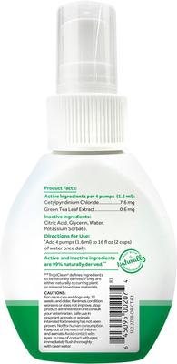 Show full view: TropiClean Drops Cat Dental Water Additive, 2.2-fl oz bottle slide 3 of 10