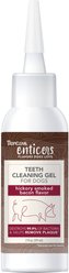 TropiClean Enticers Hickory Smoked Bacon Flavor Dog Teeth Cleaning Gel, 2-oz tube