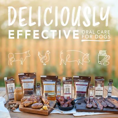 Show full view: TropiClean Enticers Hickory Smoked Bacon Flavor Dog Teeth Cleaning Gel, 2-oz tube slide 10 of 11