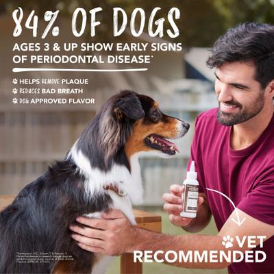 Show full view: TropiClean Enticers Honey Marinated Chicken Flavor Dog Teeth Cleaning Gel, 2-oz tube slide 6 of 11