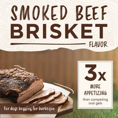 Show full view: TropiClean Enticers Smoked Beef Brisket Flavor Dog Teeth Cleaning Gel, 2-oz tube slide 7 of 11