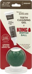 TropiClean Enticers Smoked Beef Brisket Flavored Toothpaste + KONG Dental Ball Kit for Large Dogs slide 1 of 8