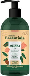 TropiClean Essentials Conditioning Jojoba Oil Dog Shampoo, 16-fl oz bottle