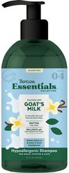 TropiClean Essentials Hypoallergenic Goat's Milk Dog Shampoo, 16-fl oz bottle