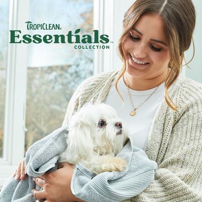 Show full view: TropiClean Essentials Moisturizing Shea Butter Dog Conditioner, 16-fl oz bottle slide 7 of 7