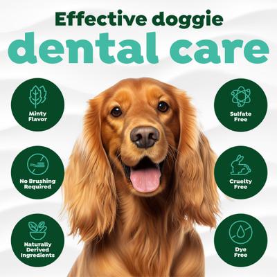 Show full view: TropiClean Fresh Breath Oral Care Breath Freshener Dog Dental Foam, 4.5-oz bottle slide 5 of 11
