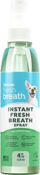 TropiClean Fresh Breath Oral Care Breath Freshener Dog Dental Spray, 4-oz bottle