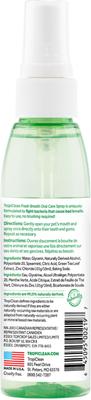 Show full view: TropiClean Fresh Breath Oral Care Breath Freshener Dog Dental Spray, 4-oz bottle slide 3 of 11