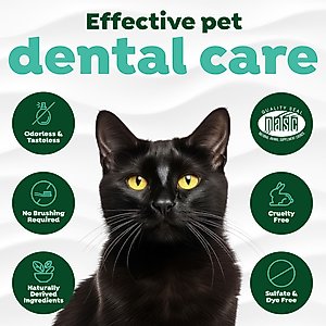 TropiClean Fresh Breath Oral Care Cat Water Additive, 16-fl oz bottle
