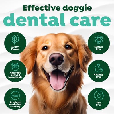 Show full view: TropiClean Fresh Breath Oral Care Plaque & Tartar Remover Large Dog Toothbrush Kit slide 6 of 12