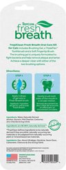 TropiClean Fresh Breath Plaque & Tartar Remover Cat Dental Kit slide 2 of 9
