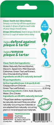 Show full view: TropiClean Fresh Breath Total Care Dog Dental Kit, 2 count slide 3 of 11