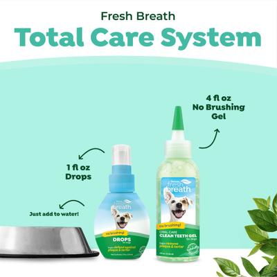 Show full view: TropiClean Fresh Breath Total Care Dog Dental Kit, 2 count slide 5 of 11