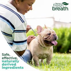 TropiClean Fresh Breath Tripleflex Plaque & Tartar Remover Small Dog Toothbrush, 1 count slide 2 of 8