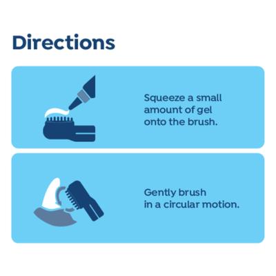 Show full view: TropiClean Fresh Breath Vet Strength Formula Oral Care Dental Kit for Large Dogs, 2-fl oz bottle slide 6 of 12