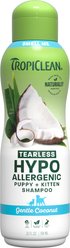 TropiClean Hypo-Allergenic Gentle Coconut Puppy & Kitten Shampoo, 20-fl oz bottle