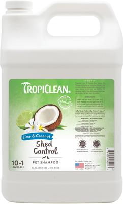 Show full view: TropiClean Lime & Coconut Deshedding Shampoo, 1-gal bottle + Lime & Cocoa Butter Deshedding Dog Conditioner, 1-gal bottle slide 2 of 10