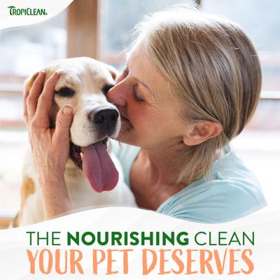 Show full view: TropiClean Luxury 2-in-1 Papaya & Coconut Dog Shampoo & Conditioner, 1-gal slide 9 of 11