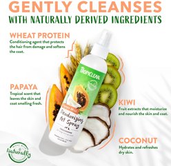 TropiClean Luxury 2 in 1 Papaya & Coconut Shampoo & Conditioner, 20-fl oz bottle + Papaya Deodorizing Dog & Cat Spray, 8-fl oz bottle slide 2 of 9