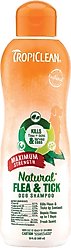 TropiClean Maximum Strength Natural Flea & Tick Dog Shampoo + Spray for Dogs & Bedding slide 2 of 9