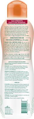Show full view: TropiClean Maximum Strength Natural Flea & Tick Treatment Dog Shampoo, 20-fl oz bottle slide 2 of 10