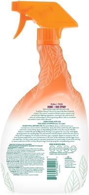 Show full view: TropiClean Natural Flea & Tick Treatment Spray for Dogs, Citrus Scent, 32-fl oz bottle slide 2 of 10