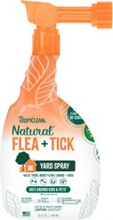 TropiClean Natural Outdoor Flea & Tick Treatment Spray for Yard, 32-fl oz bottle