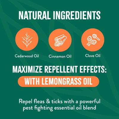 Show full view: TropiClean Natural Outdoor Flea & Tick Treatment Spray for Yard, 32-fl oz bottle slide 5 of 10