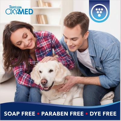 Show full view: TropiClean OxyMed Dog & Cat Ear Cleaner, 1-gal bottle slide 5 of 10