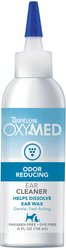 TropiClean OxyMed Dog & Cat Ear Cleaner, 4-fl oz bottle