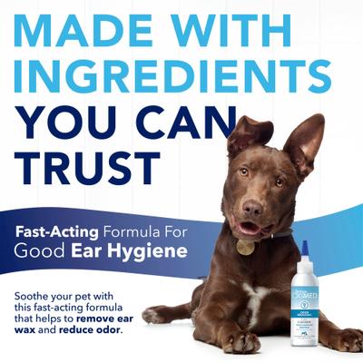 Show full view: TropiClean OxyMed Dog & Cat Ear Cleaner, 4-fl oz bottle slide 5 of 11